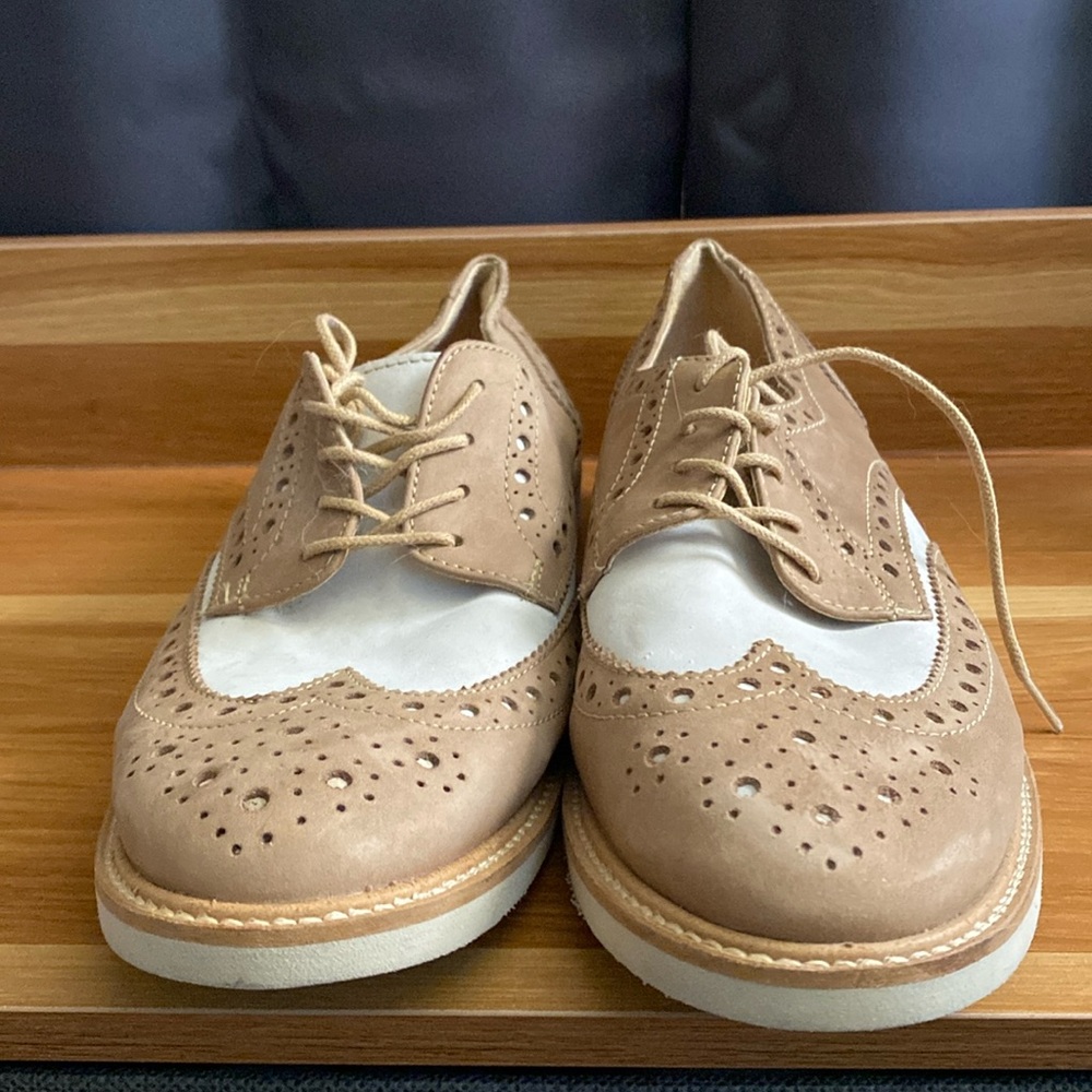 Halogen Wingtip Lace Up Oxfords